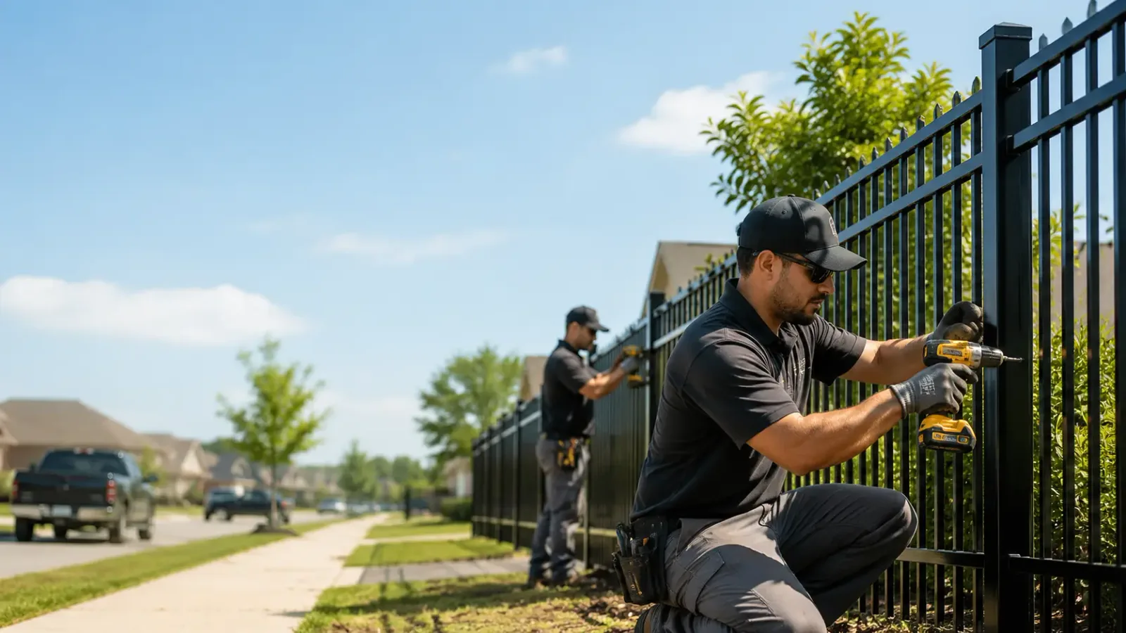 Metal Fence Installation in Bourbonnais, IL